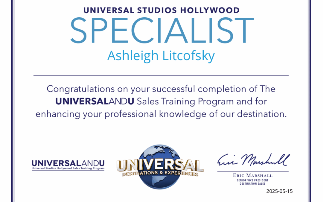 Universal Studios Hollywood Ashleigh